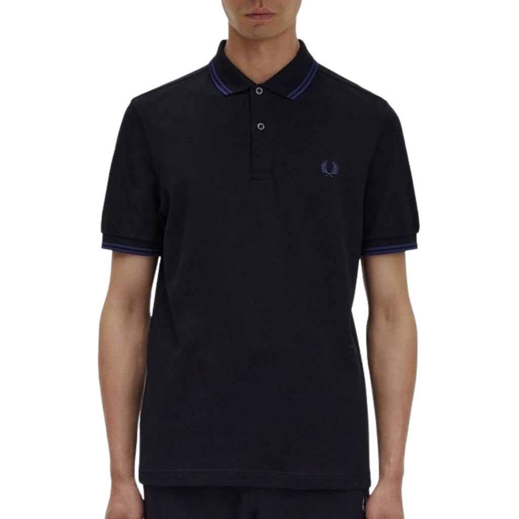 Fred Perry M3600 R77 Black Polo Shirt Mens XS