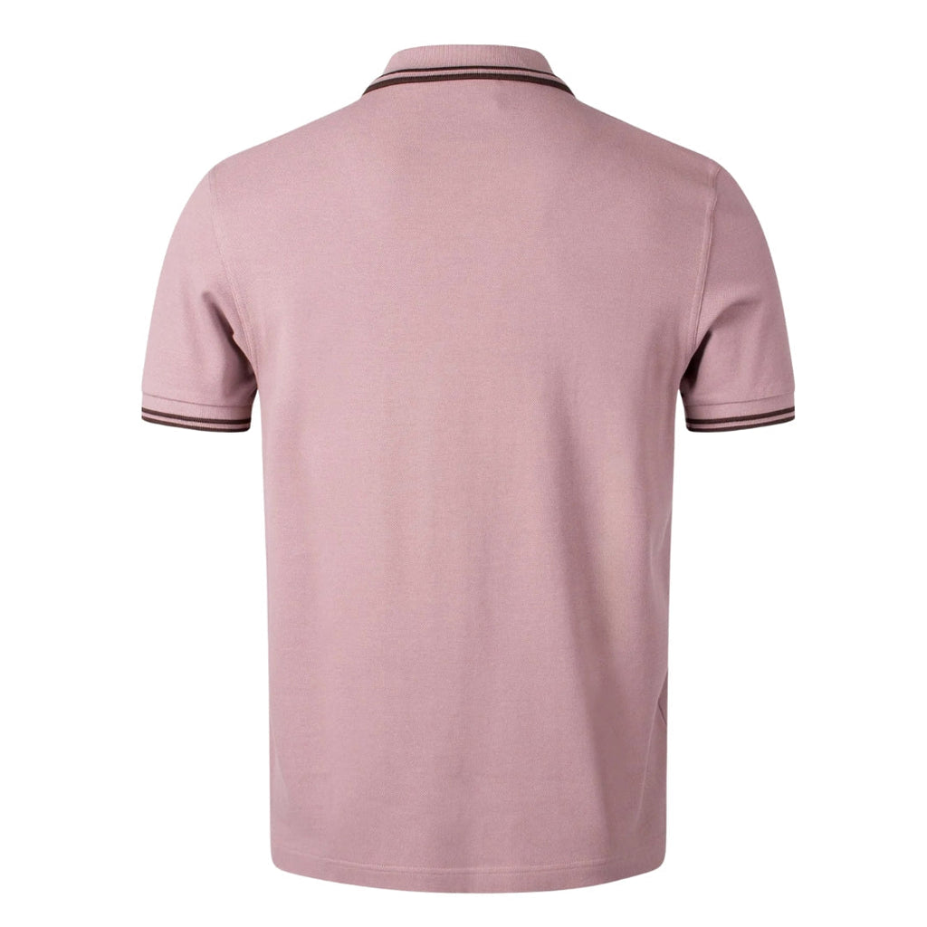 Fred Perry M3600 S52 Dark Pink Polo Shirt Mens S