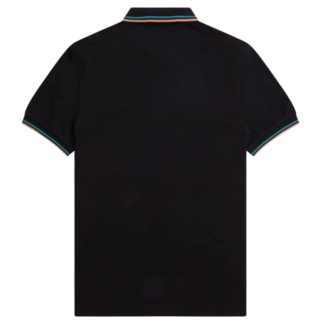 Fred Perry M3600 T45 Black Polo Shirt Mens XS