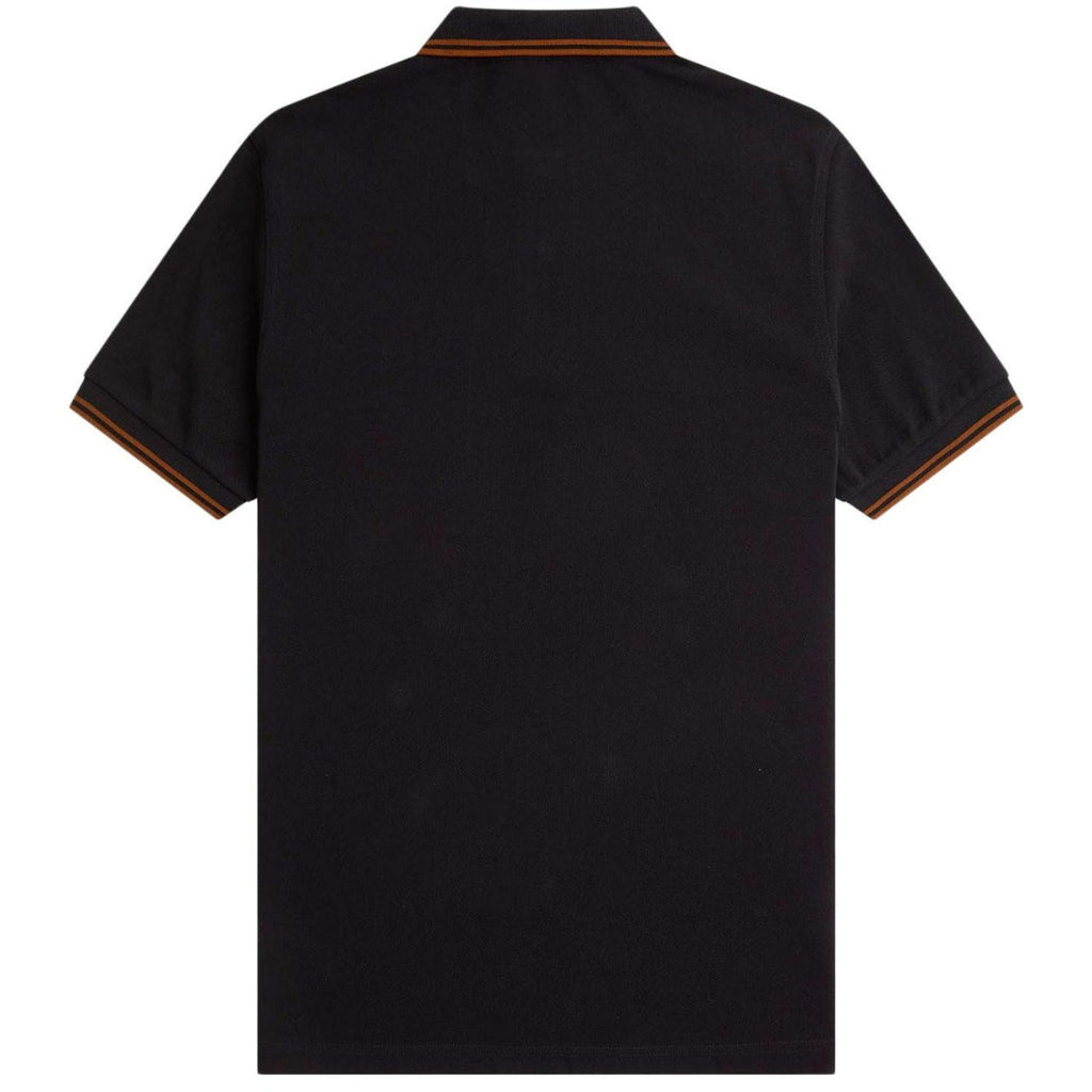 Fred Perry M3600 U35 Black Polo Shirt Mens XS