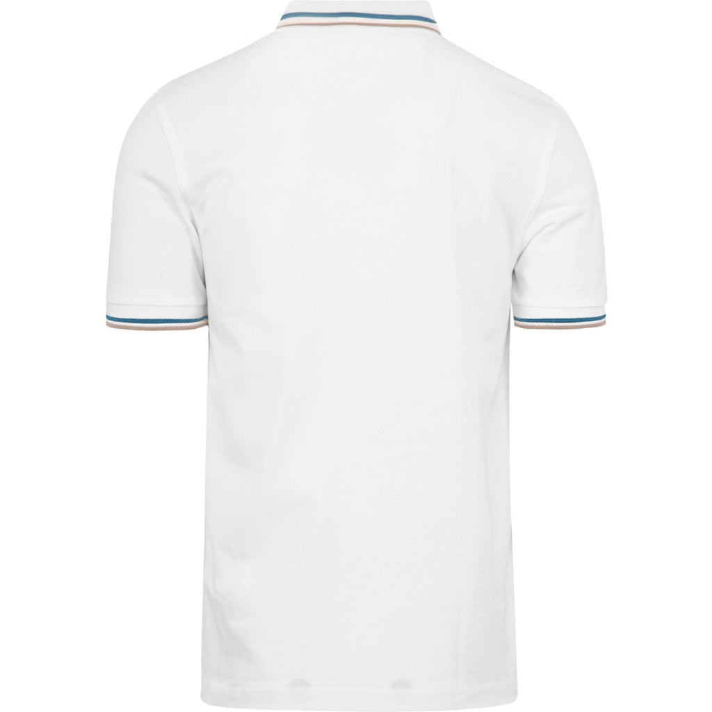 Fred Perry M3600 V21 White Polo Shirt Mens XS