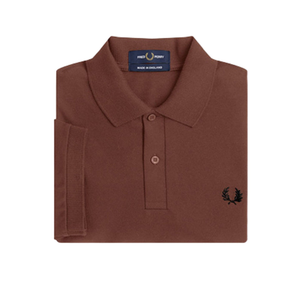 Fred Perry M3 S71 Whisky Brown Polo Shirt  Mens S