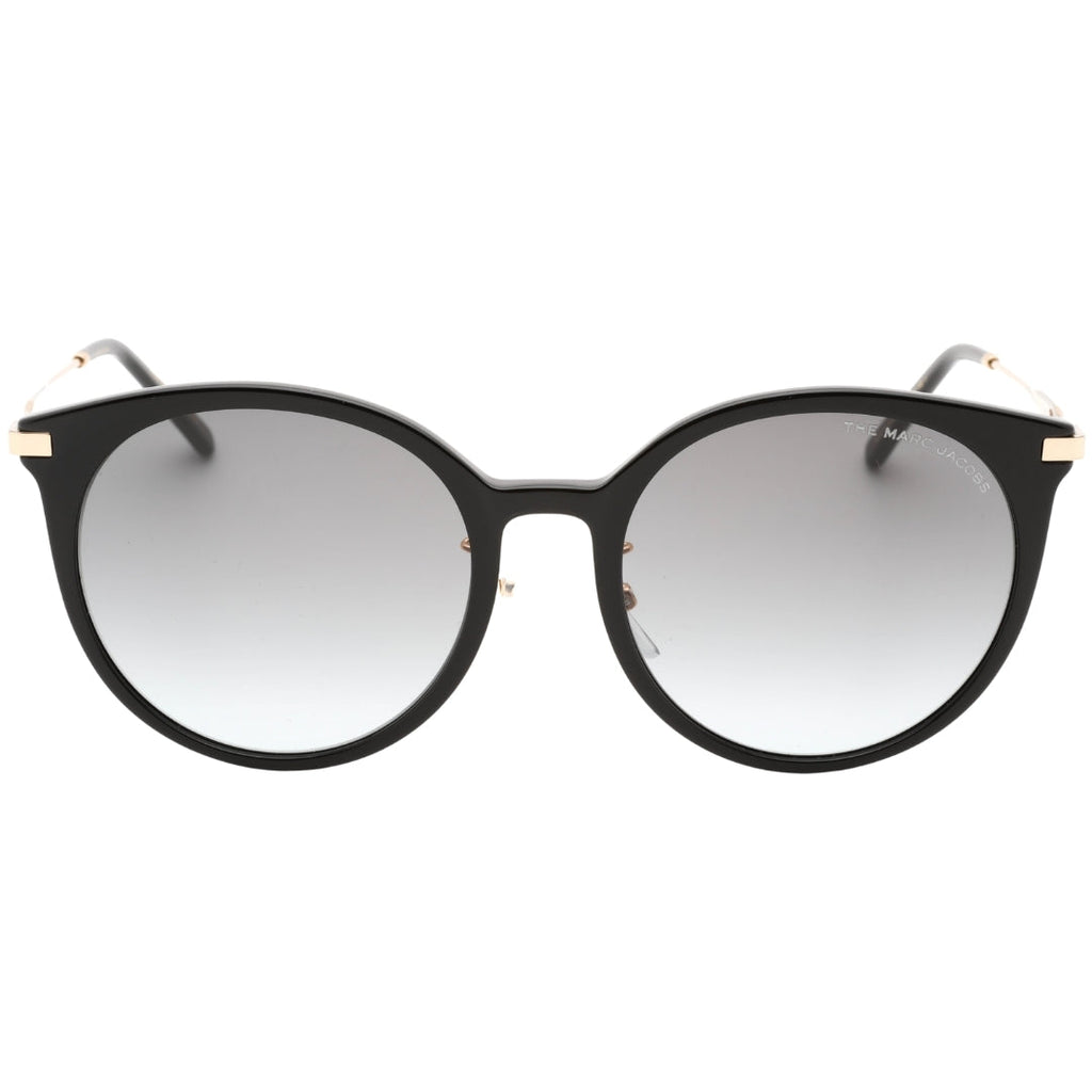 Marc Jacobs Dark Grey SF Lens Round Black Sunglasses One Size