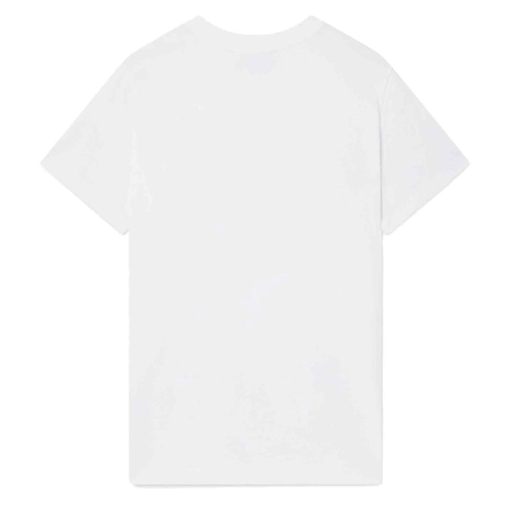 Casablanca Playful Stripes Design White T-Shirt S