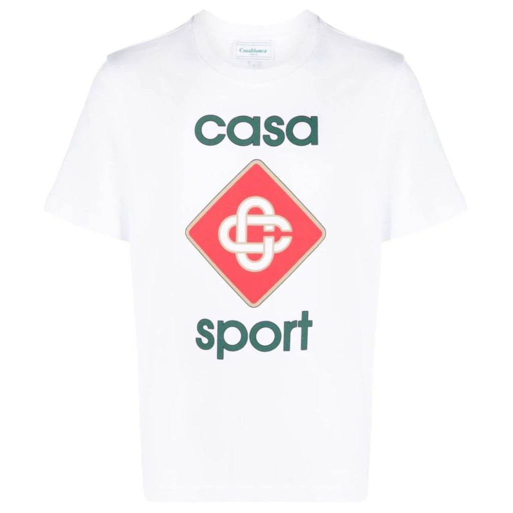 Casablanca Casa Sport Design White T-Shirt XS