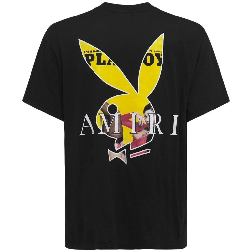 Amiri Playboy Cover Logo Black T-Shirt M