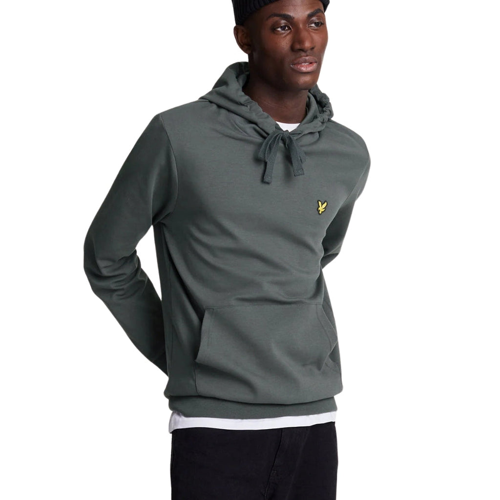 Lyle & Scott Interlock Dark Grey Hoodie S