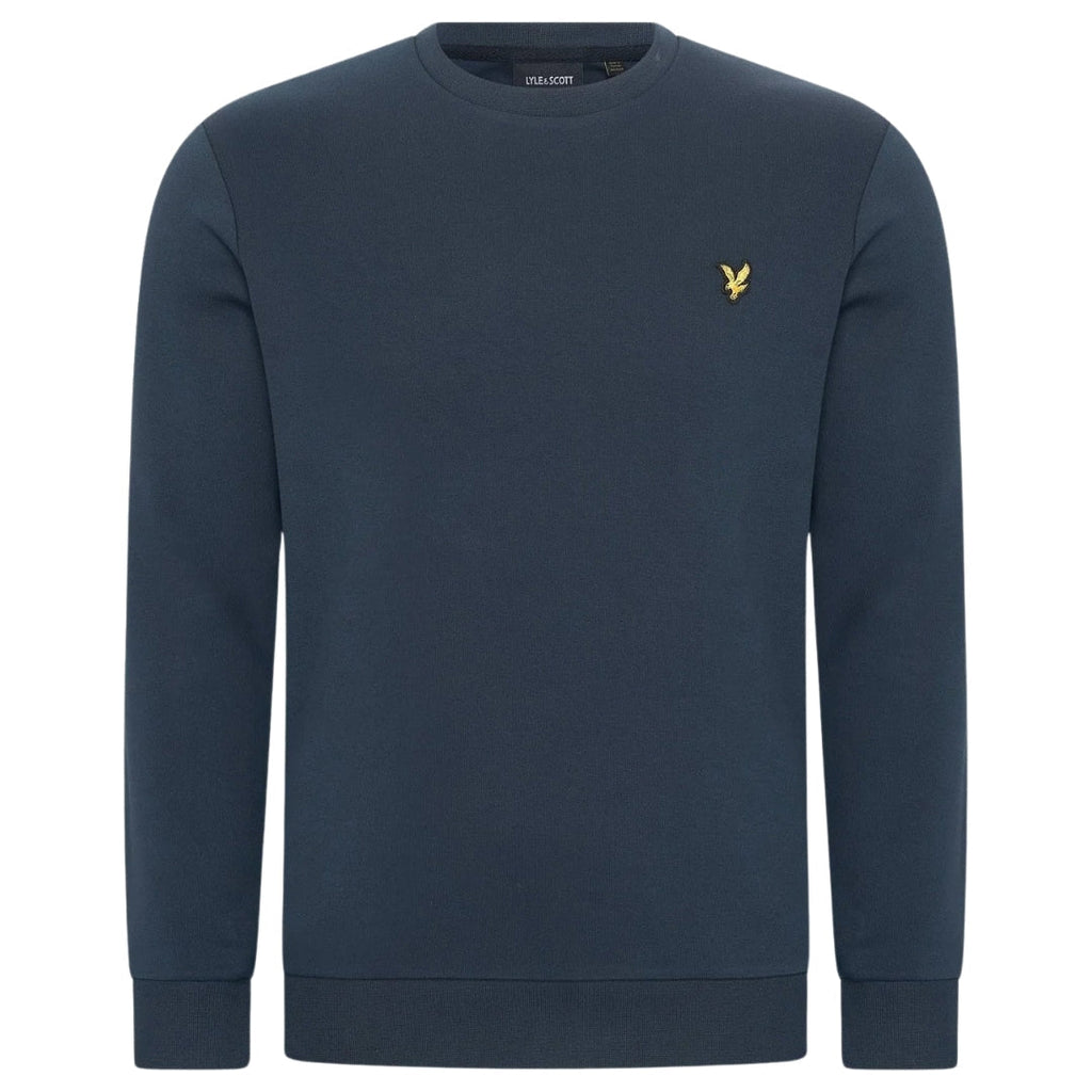 Lyle & Scott Interlock Dark Navy Pull-over Sweatshirt S