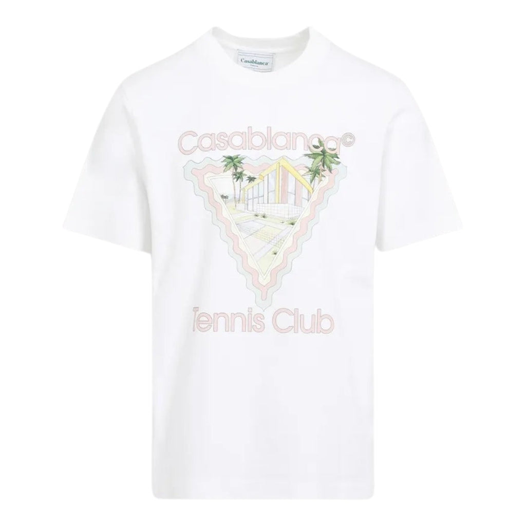 CASABLANCA MAISON DE REVE WHITE T-SHIRT S