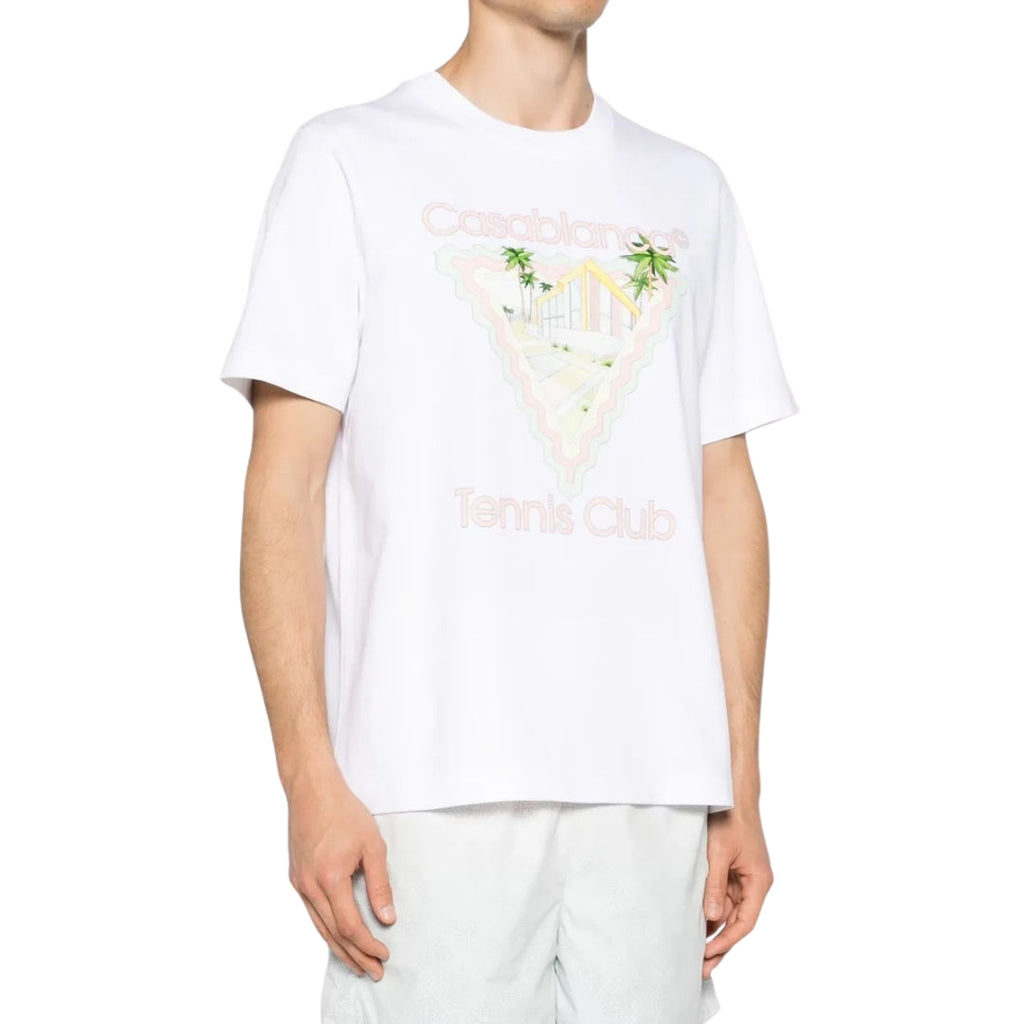 CASABLANCA MAISON DE REVE WHITE T-SHIRT S