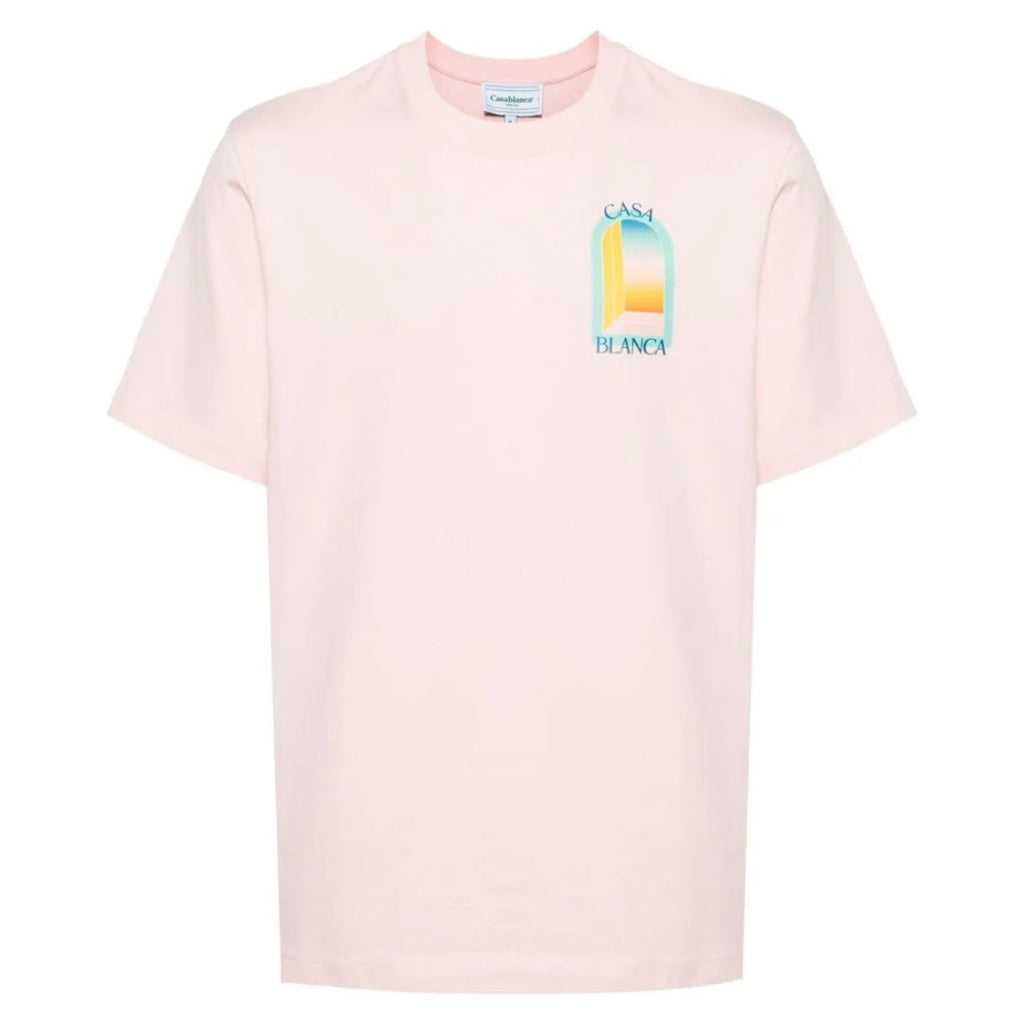 Casablanca L'Arche Colore Design Pink T-Shirt S