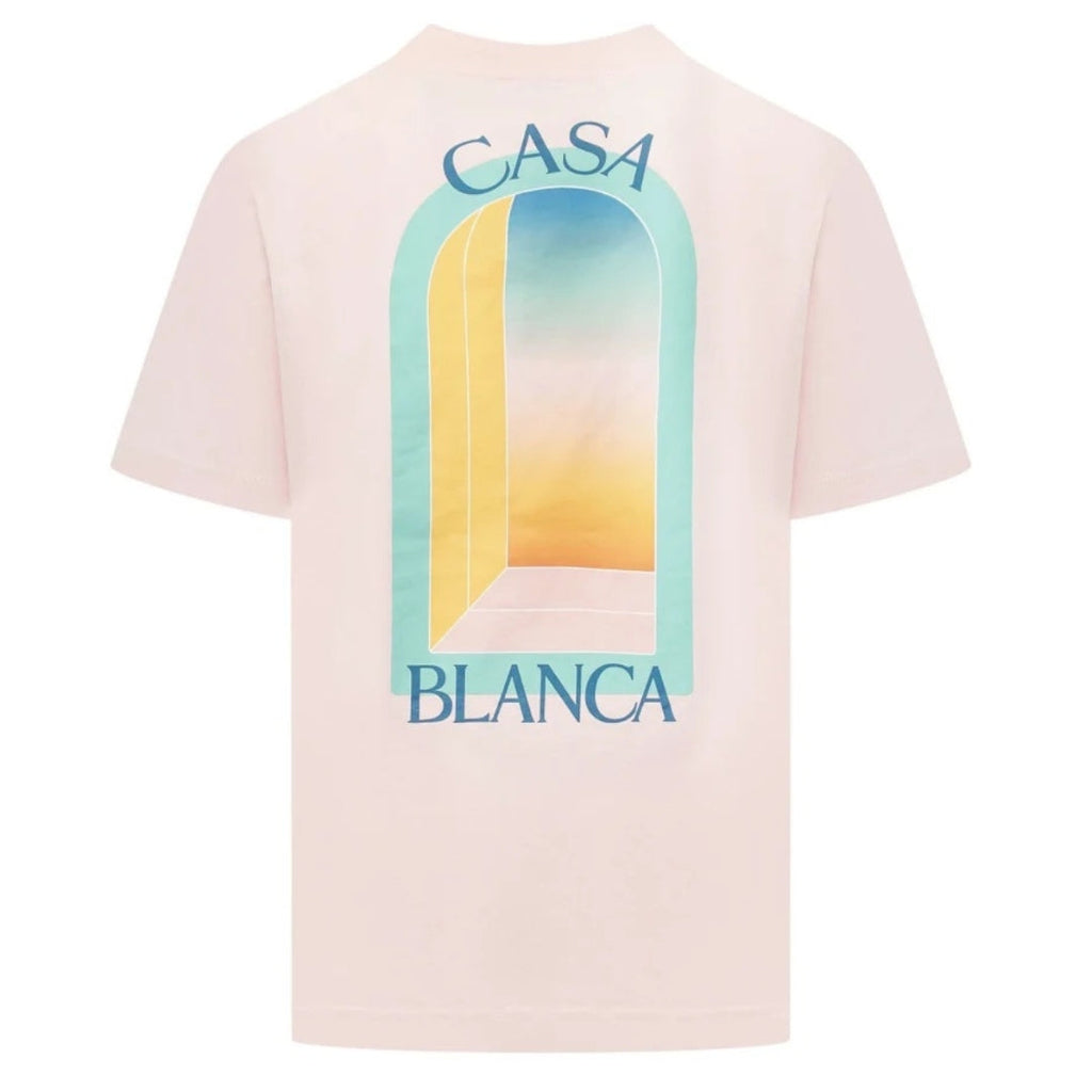 Casablanca L'Arche Colore Design Pink T-Shirt S