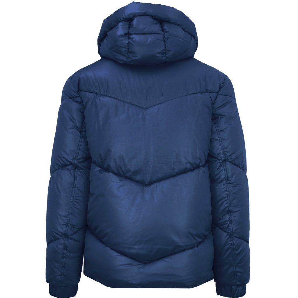 Plein Sport Shiny Padded Navy Blue Jacket S