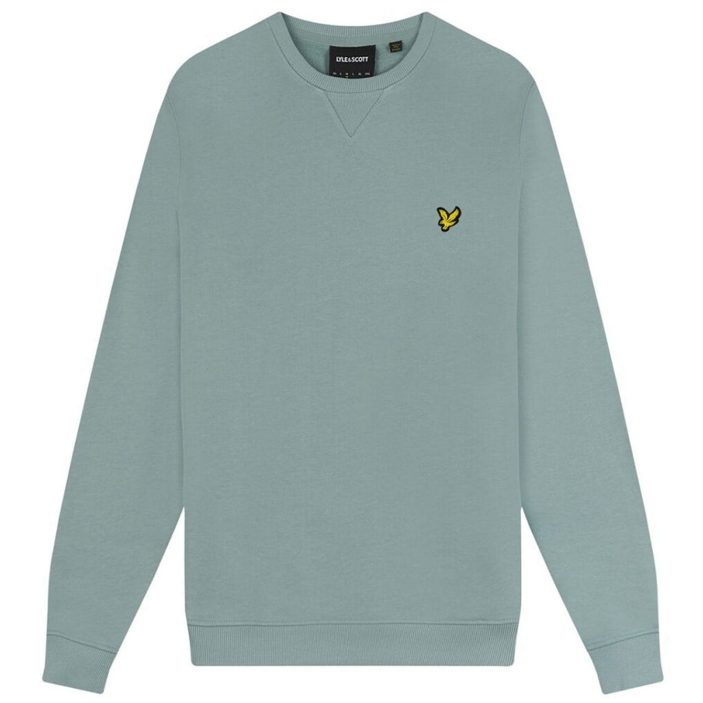 Lyle & Scott Brand Logo Slate Blue Sweatshirt M