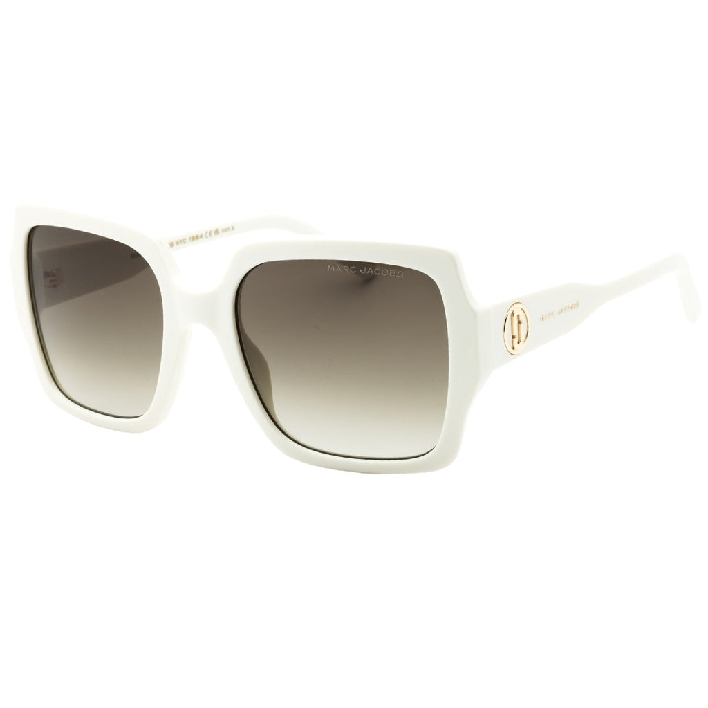 Marc Jacobs Brown Lens Ivory White Sunglasses One Size