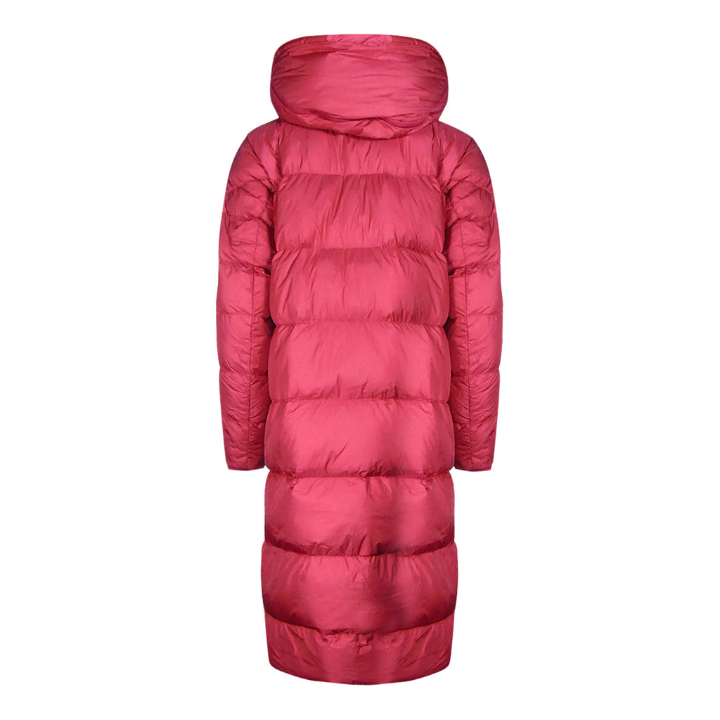 Parajumpers Mummy Red Long Hooded Down Jacket S