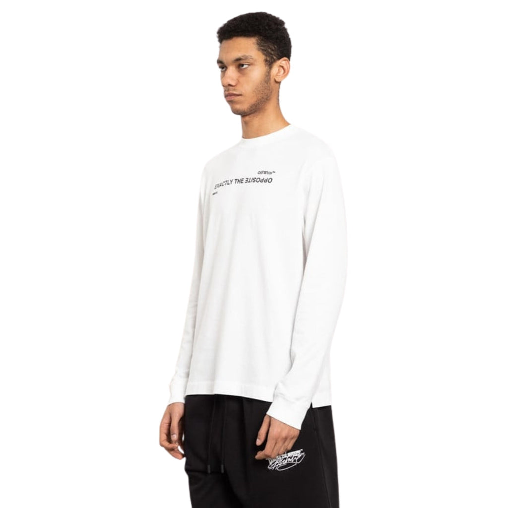 Off-White Spiral Opp Skate L/S Tee XL