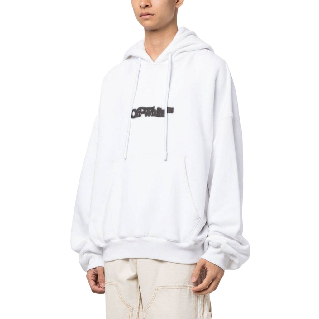 Off-White Blurr Book Over Hoodie White XXS