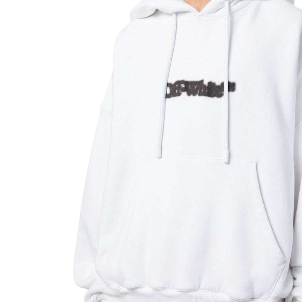 Off-White Blurr Book Over Hoodie White XXS