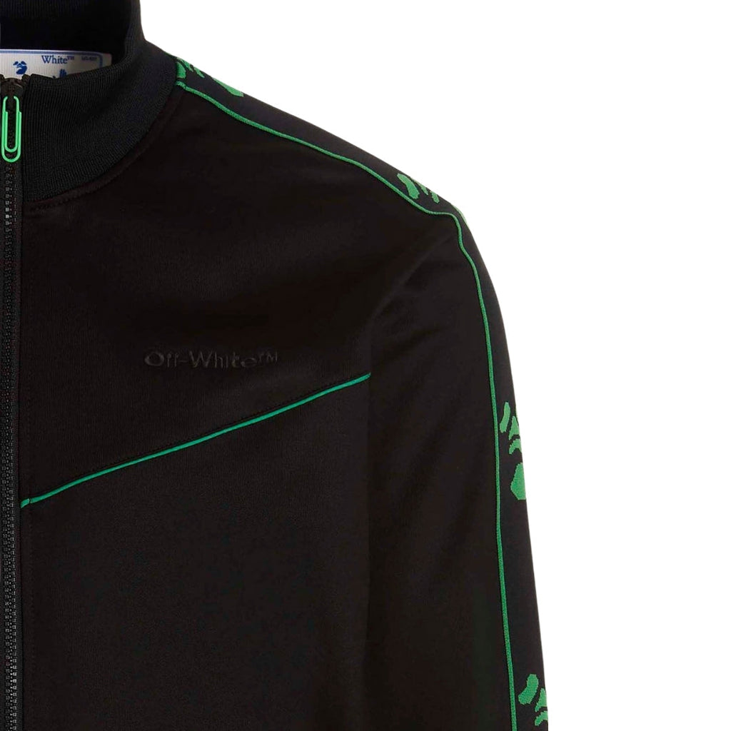 Off-White Ow Face Band Slim Tracktop Black S