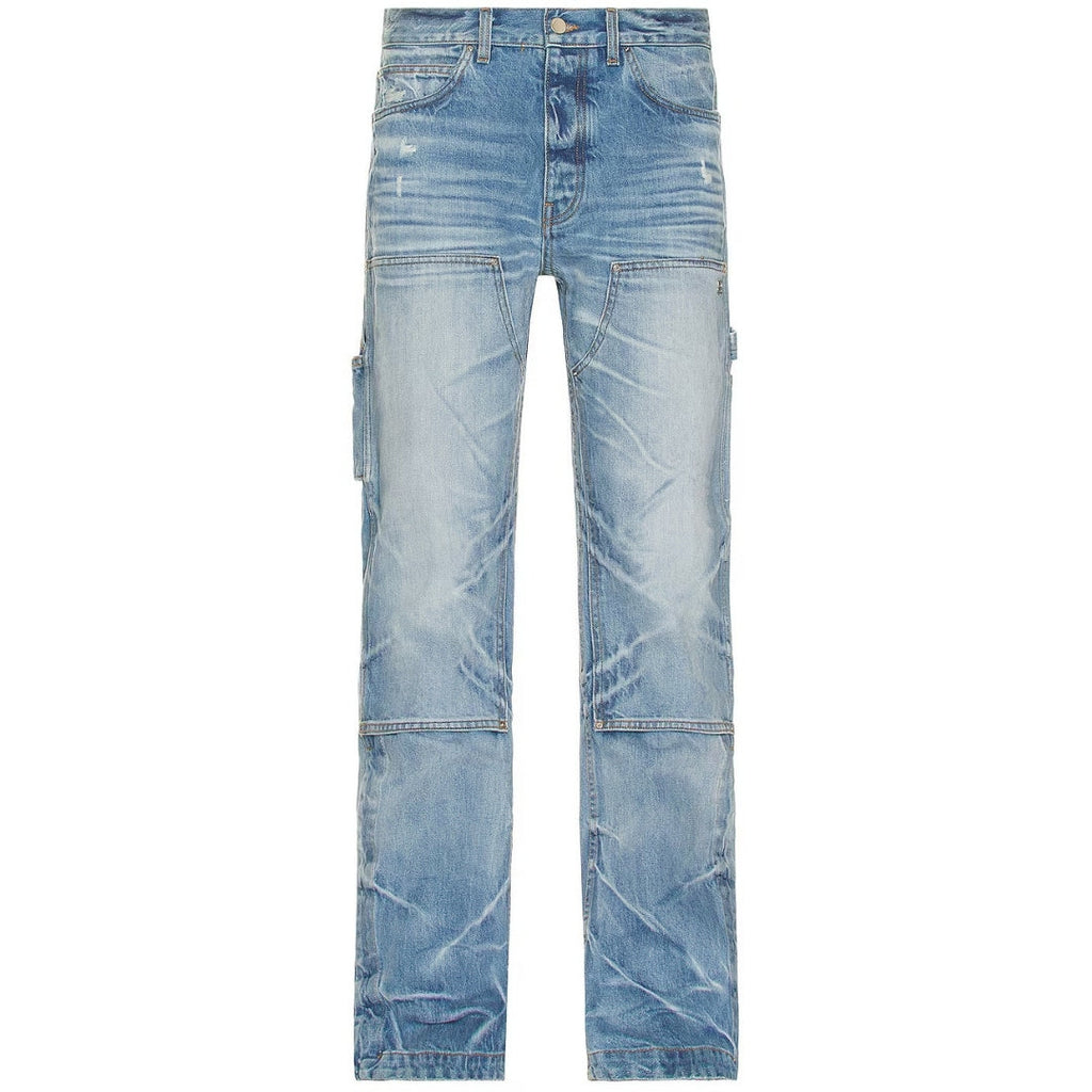 Amiri Straight Fit Carpenter Faded Indigo Blue Jeans W31 L32 / 32L