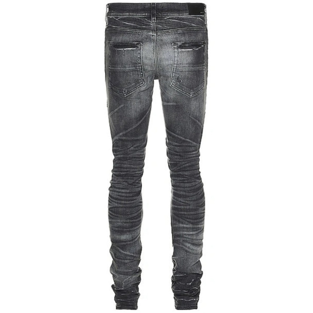 Amiri Mx1 Leather Storm Grey Jeans Pf23Mds045 516 - Style Centre Wholesale