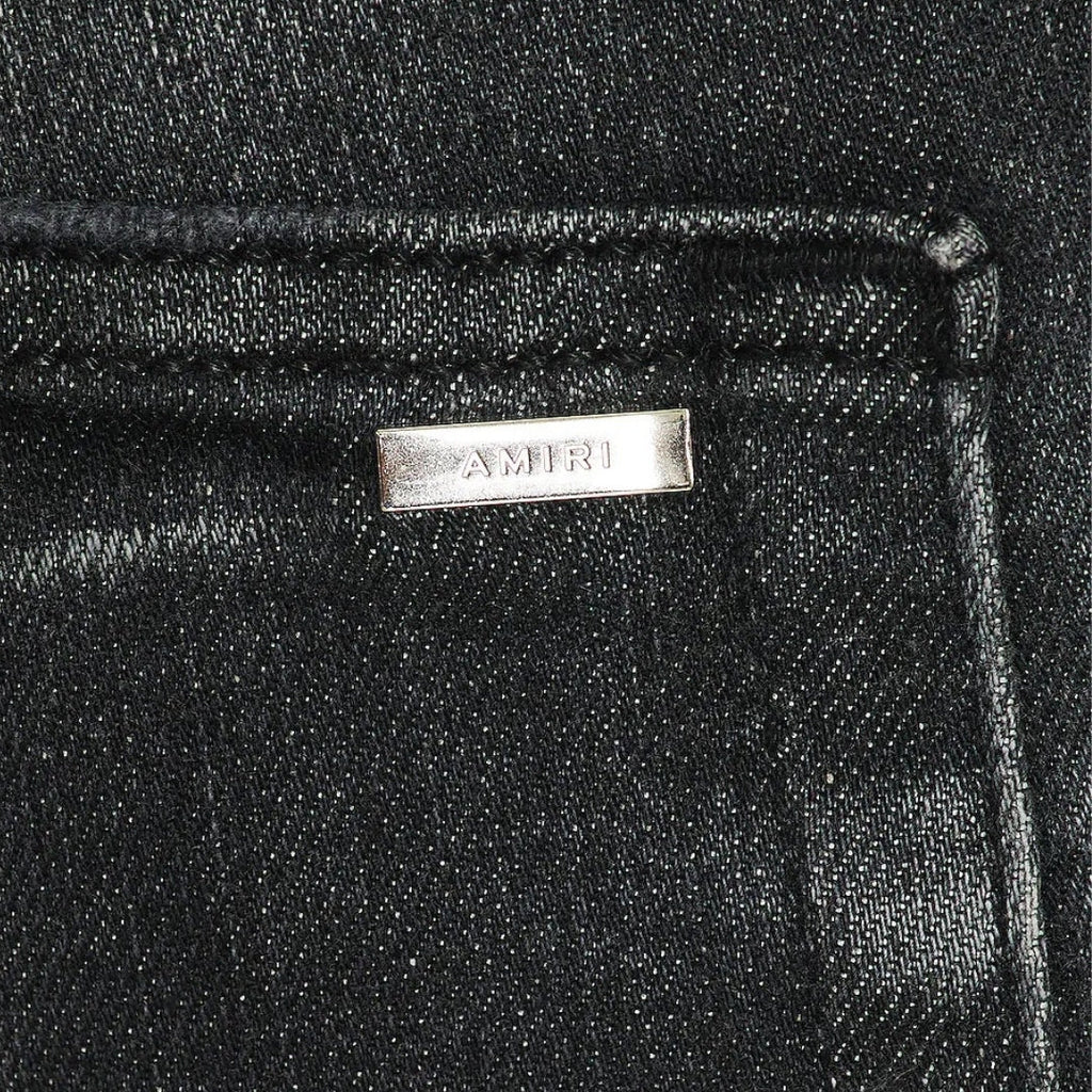 Amiri Mx1 Leather Storm Grey Jeans Pf23Mds045 516 - Style Centre Wholesale