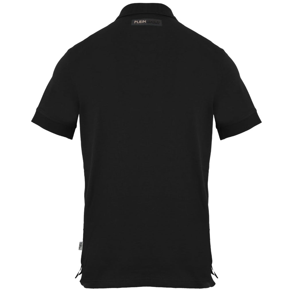 Plein Sport Clawed Sport Logo Black Polo Shirt S