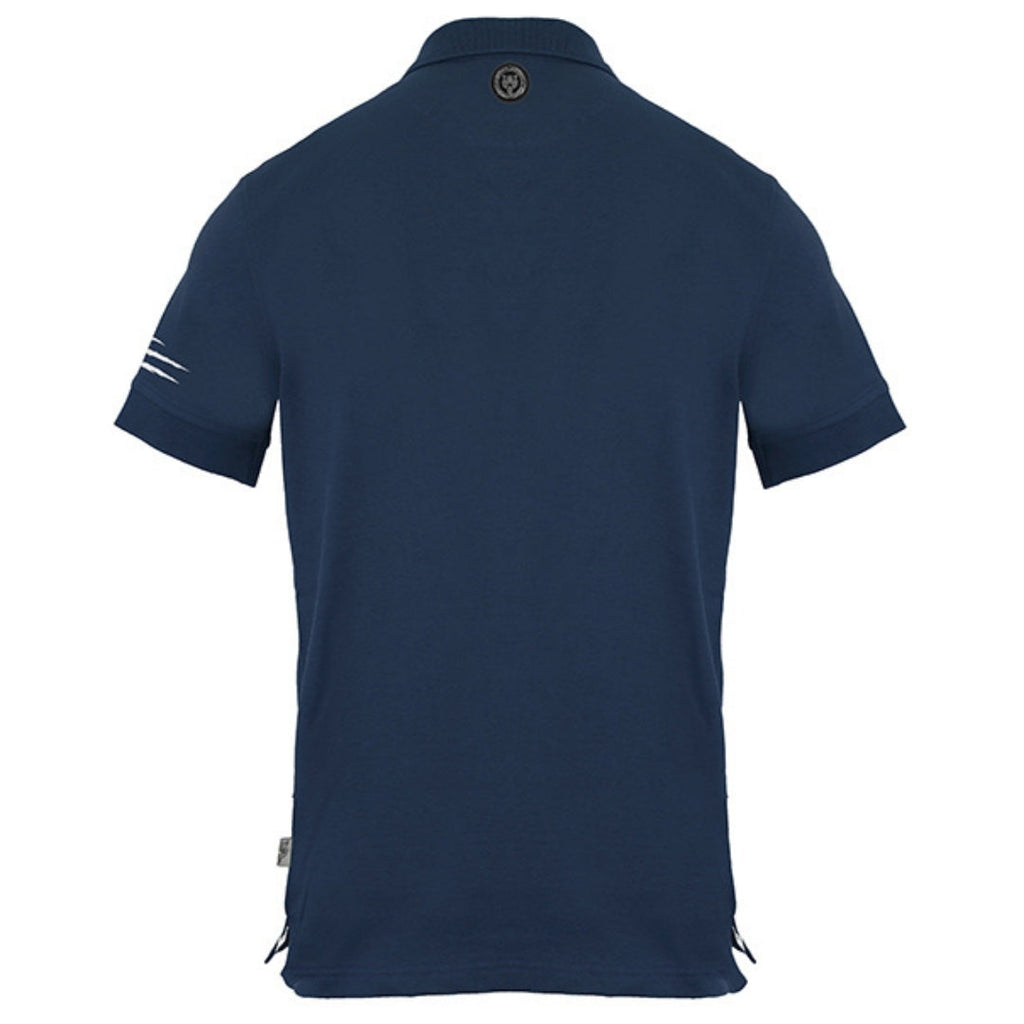 Plein Sport Performance Logo Navy Blue Polo Shirt S