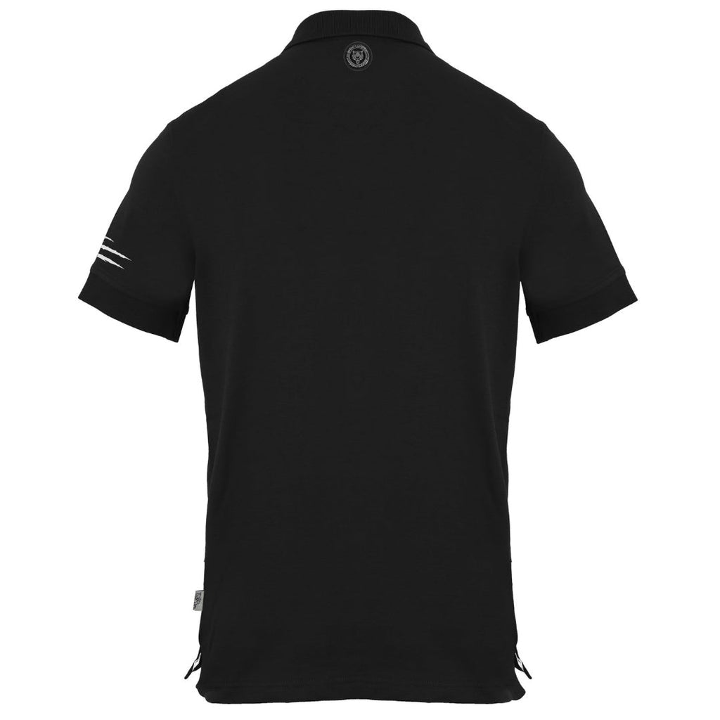 Plein Sport Performance Logo Black Polo Shirt S