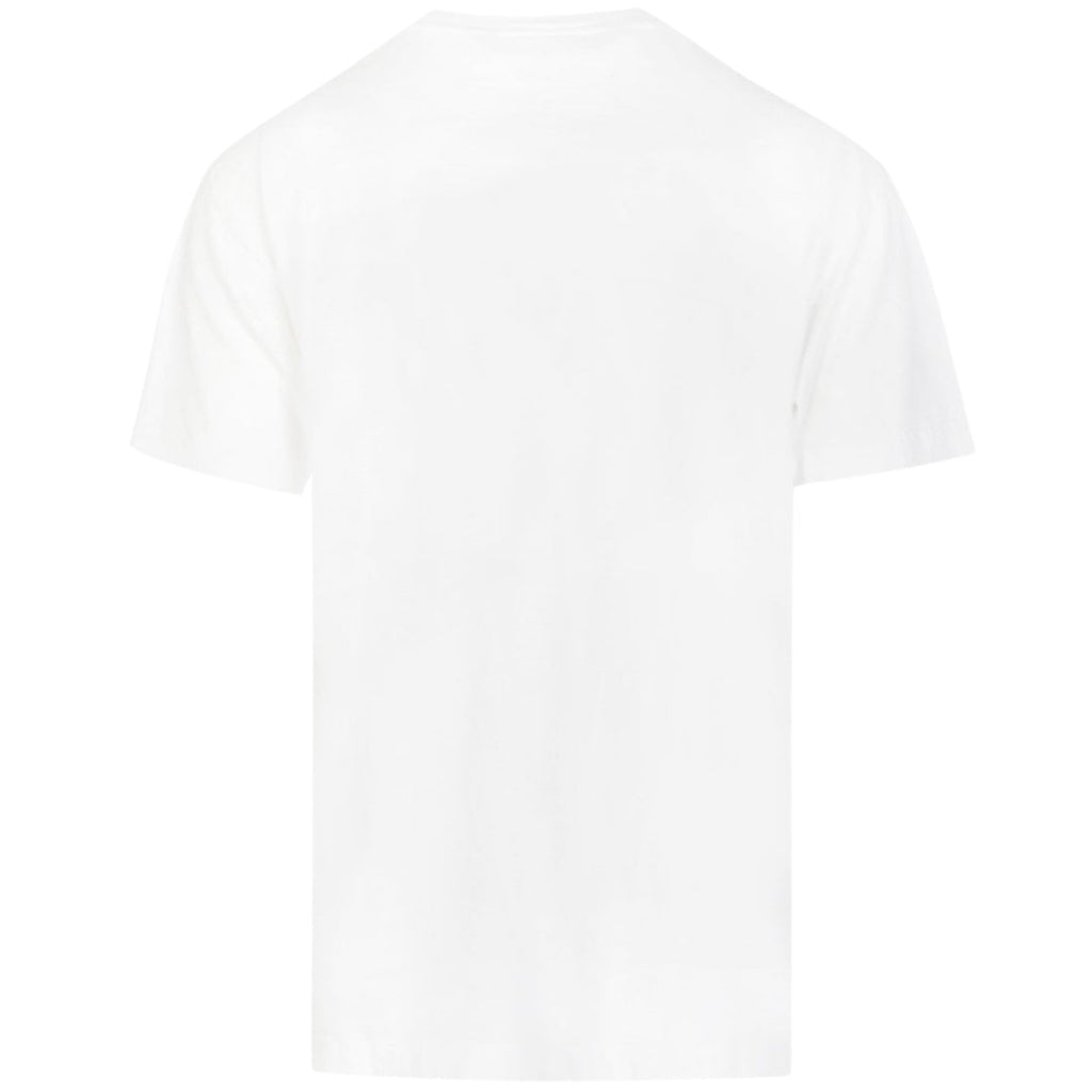 Palm Angels Multicolour Logo White T-Shirt S