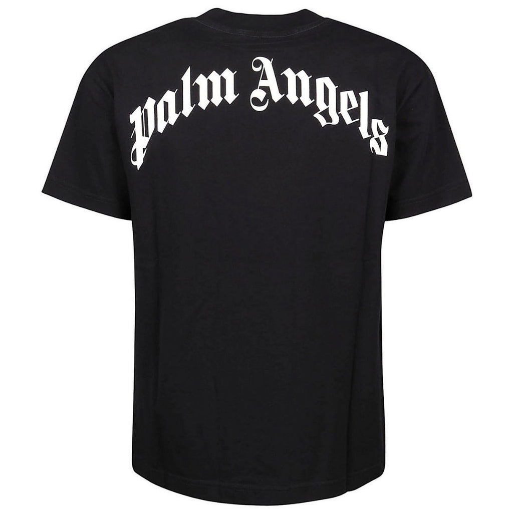 Palm Angels Croc Design Logo Black T-Shirt M