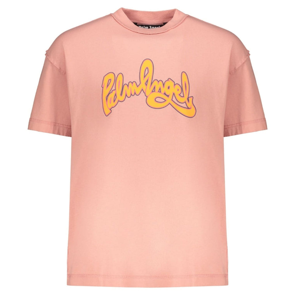 Palm Angels Seasonal Logo Insideout Pink T-Shirt S