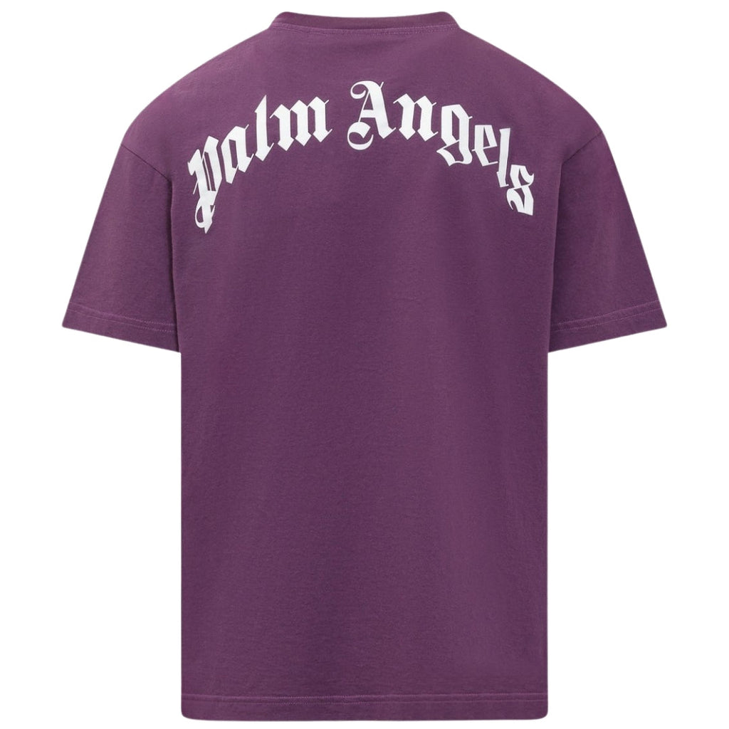 Palm Angels Kill The Bear Logo Purple T-Shirt XS