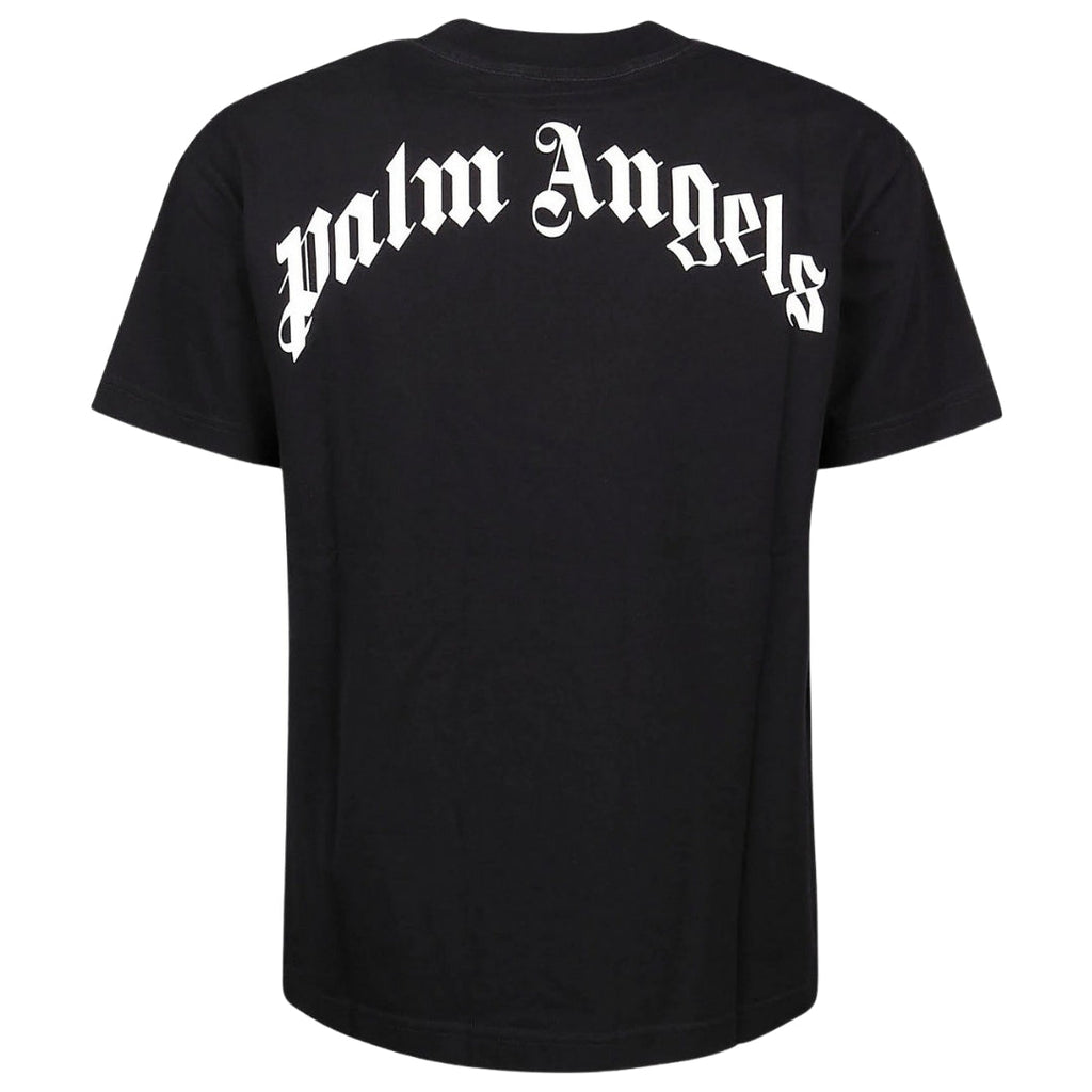 Palm Angels Split Shark Logo Black T-Shirt S