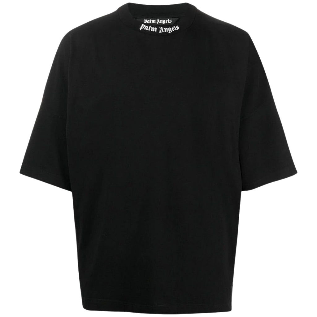 Palm Angels Classic Logo Oversize Black T-Shirt XXS