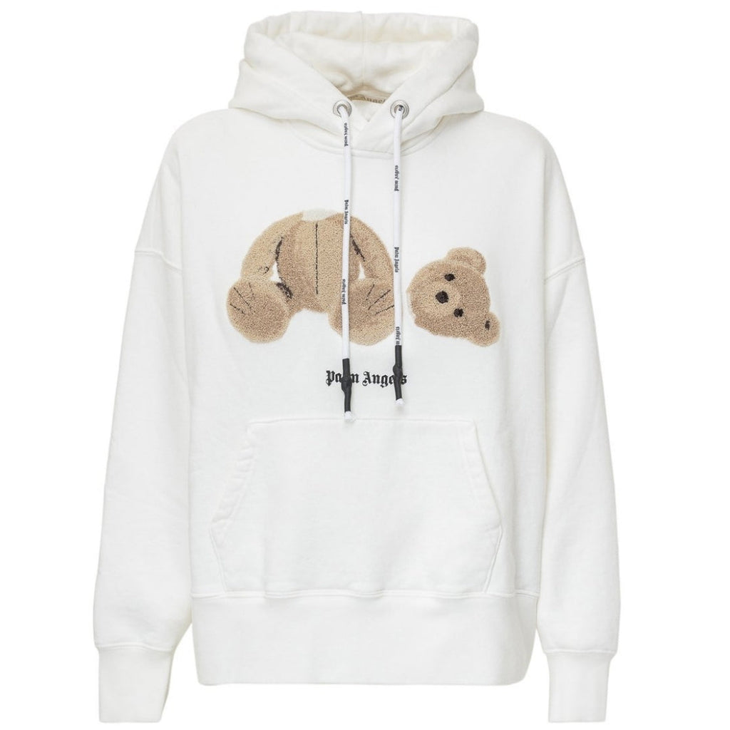 Palm Angels Kill The Bear White Hoodie S