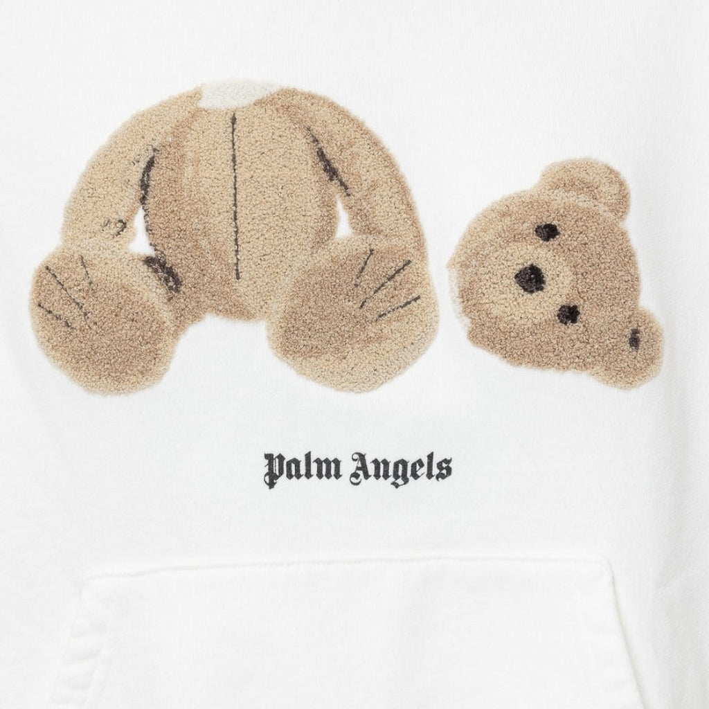 Palm Angels Kill The Bear White Hoodie S