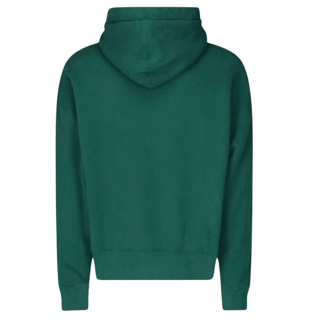 Palm Angels Kill The Bear Logo Forest Green Hoodie S
