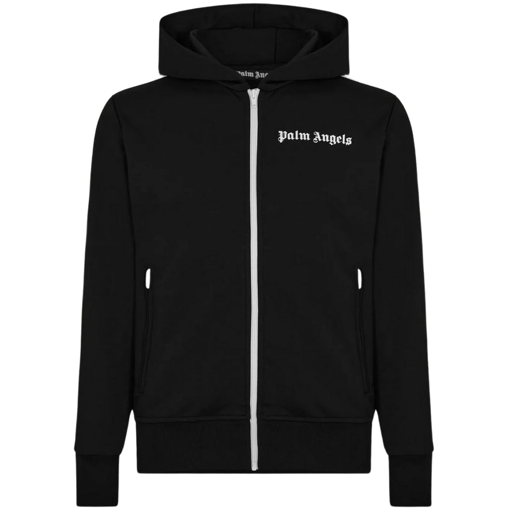 Palm Angels Classic Track Black Hooded Jacket XS