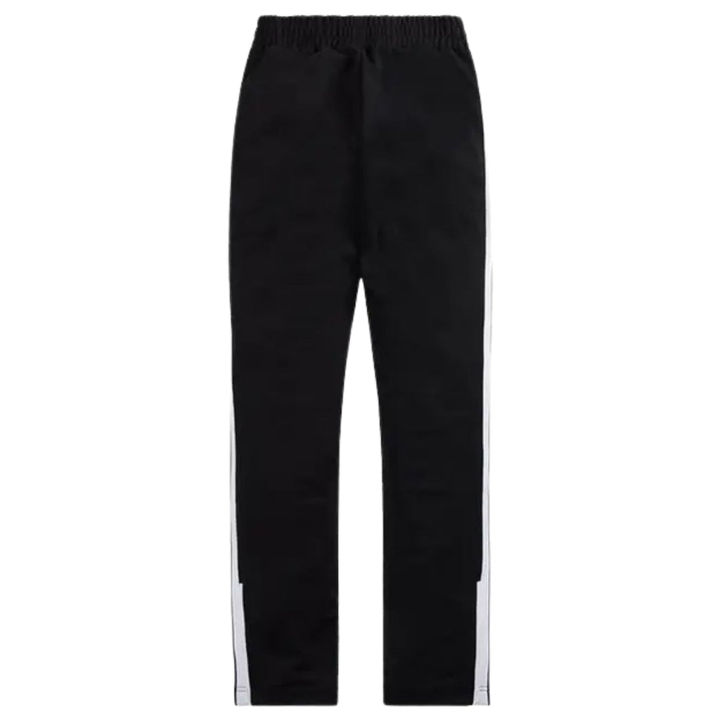 Palm Angels White Striped Classic Black Track Sweatpants S