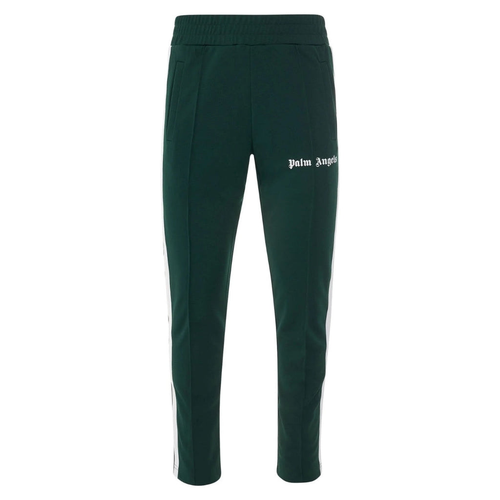 Palm Angels Green Classic Track Sweatpants L