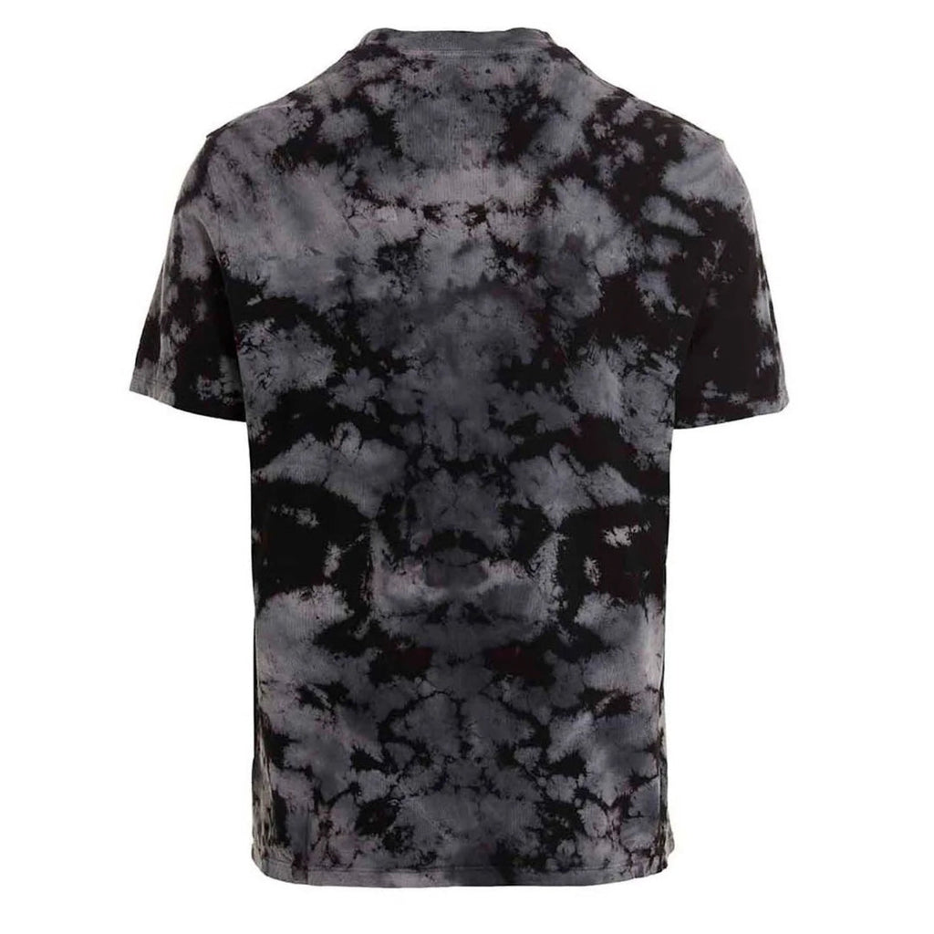 Amiri Crystal Ball SS Logo Tie-Dye Black T-Shirt L