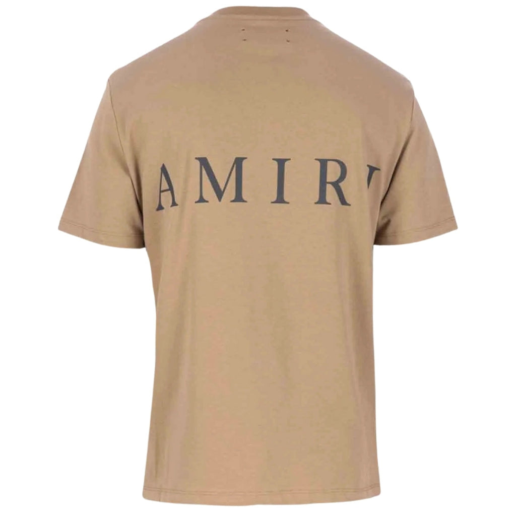 Amiri MA Logo Tan Beige T-Shirt XL