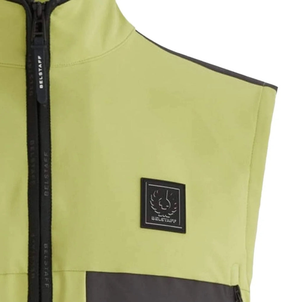 Belstaff Ratio Lime Green Gilet Jacket XS