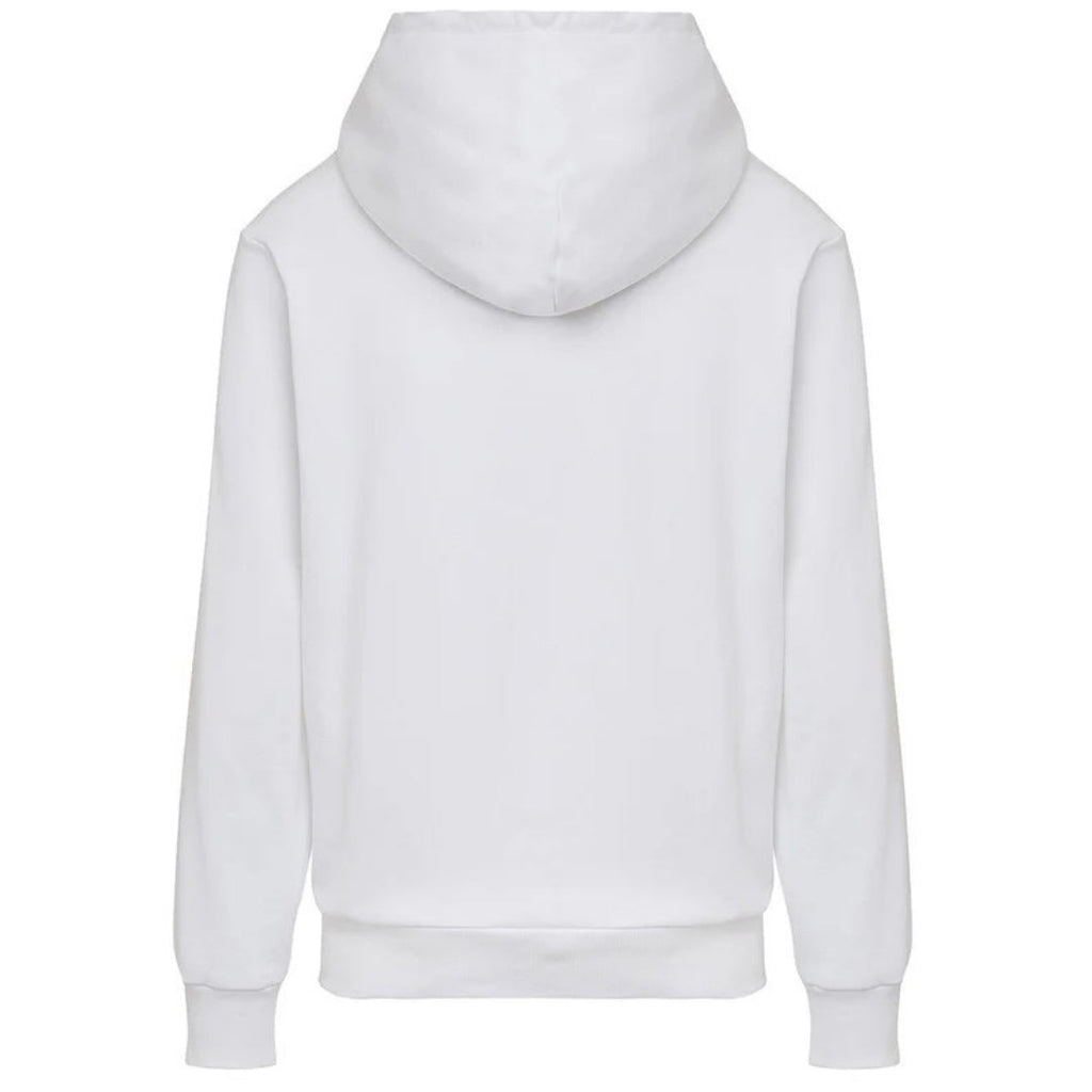 Diesel Denim Division Split Logo White Hoodie S