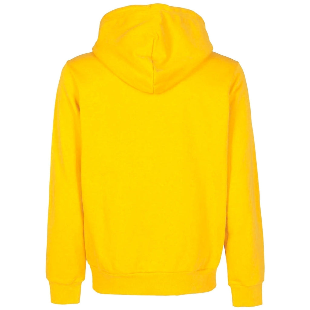 Diesel Denim Division Split Logo Yellow Hoodie M