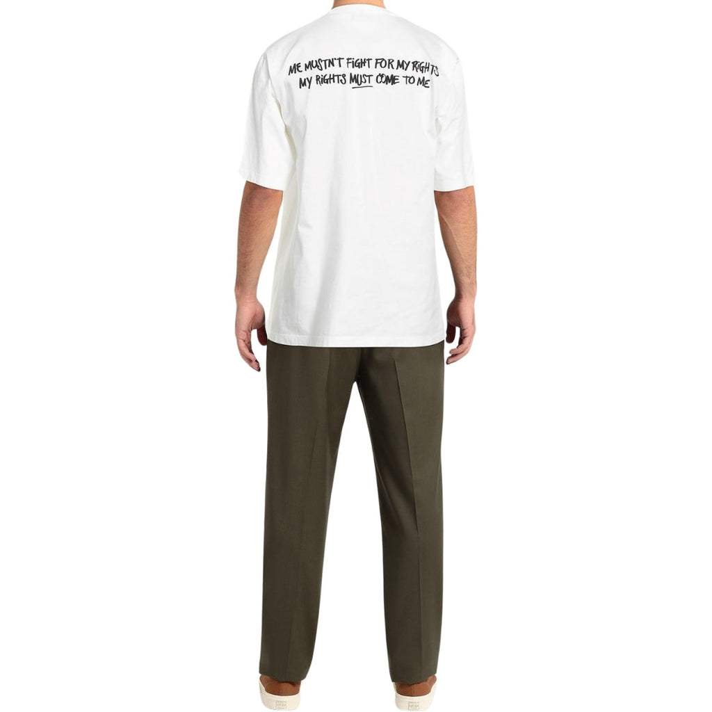 Dsquared2 X Bob Marley Skater Fit White T-Shirt S