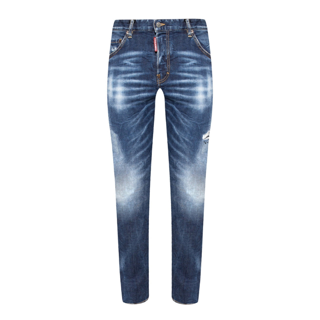 Dsquared2 Sexy Twist Jean Dark Blue Denim Pants W34