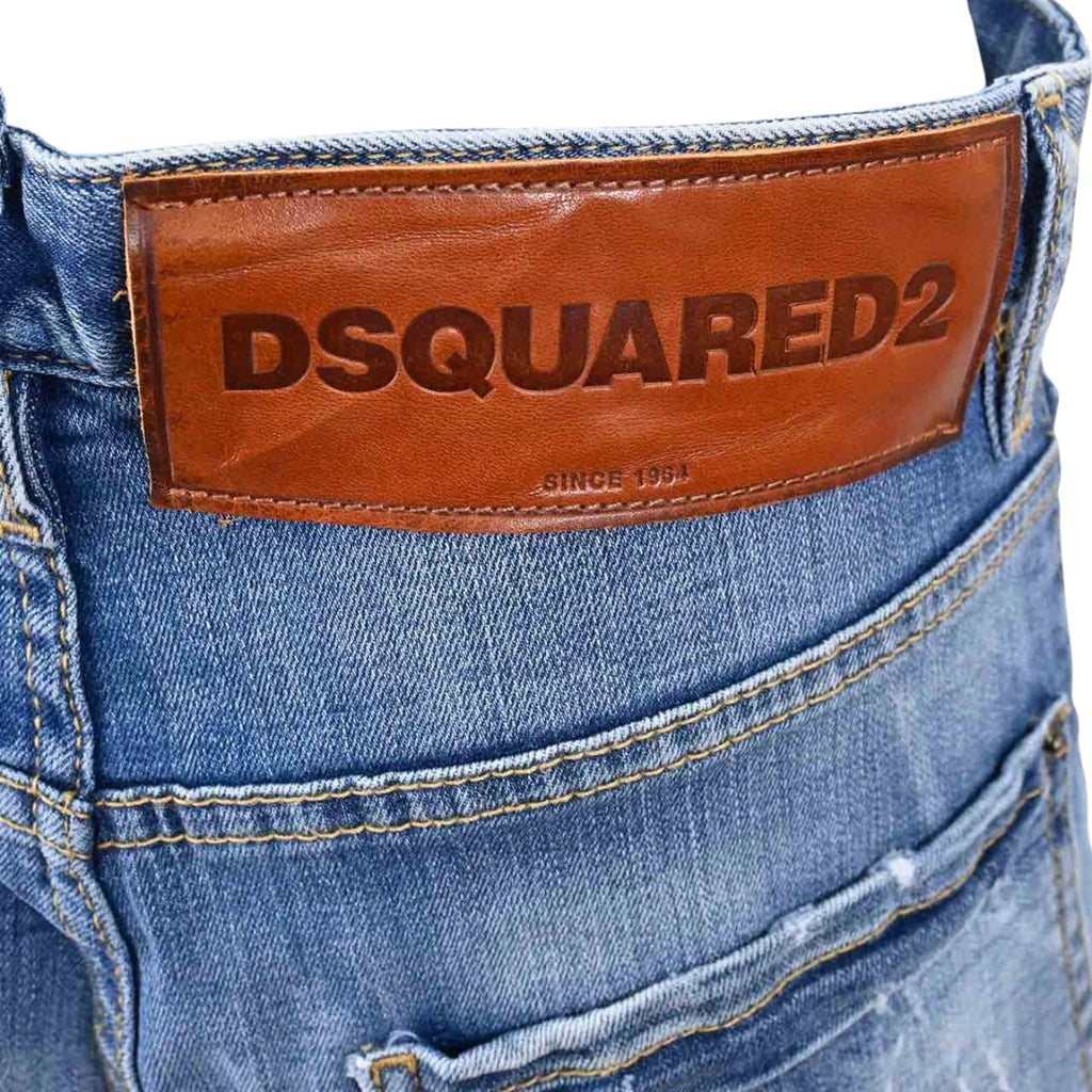 Dsquared2 Sexy Twist Jean Light Blue Denim Pants W30